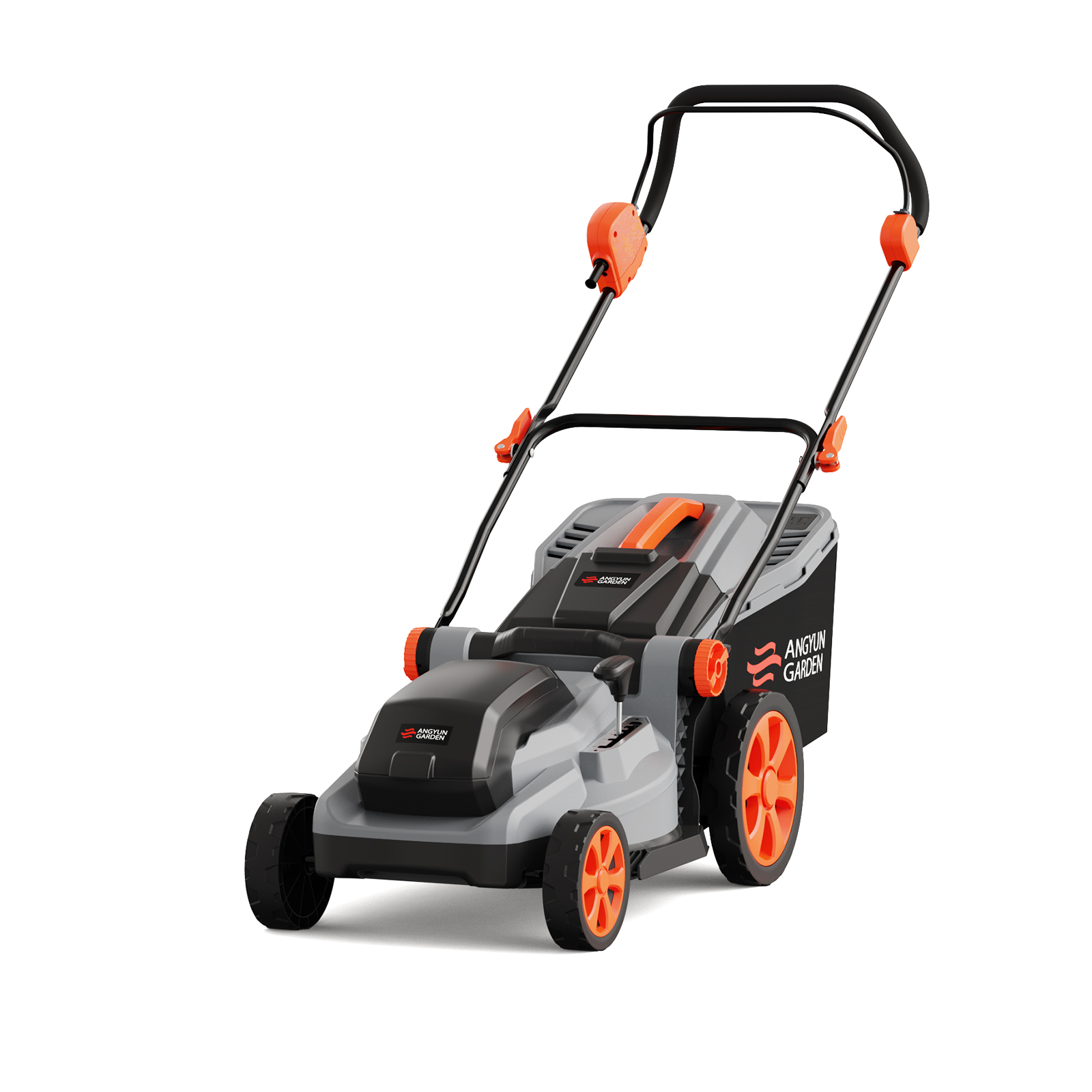 Genuine 40V Cordless Electrical Garden Mower 370mm Self-Propelled for DIY Grass Slicing