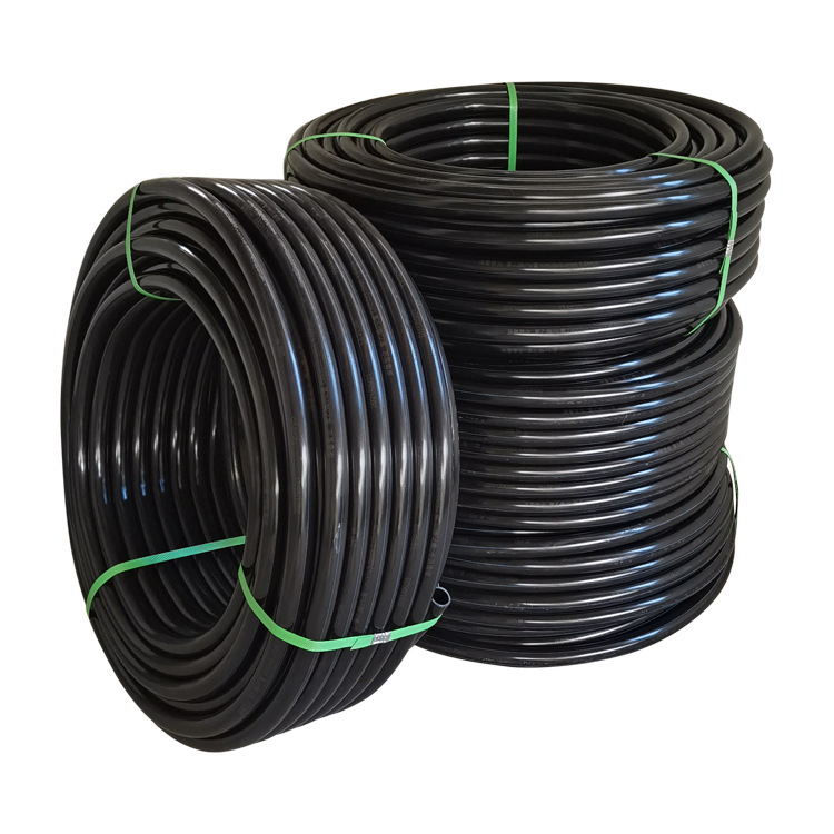 Black PE Pipe Coil for Agricultural Water-Saving Micro Sprinkler Irrigation and Greenhouse Fertilizer Drip System