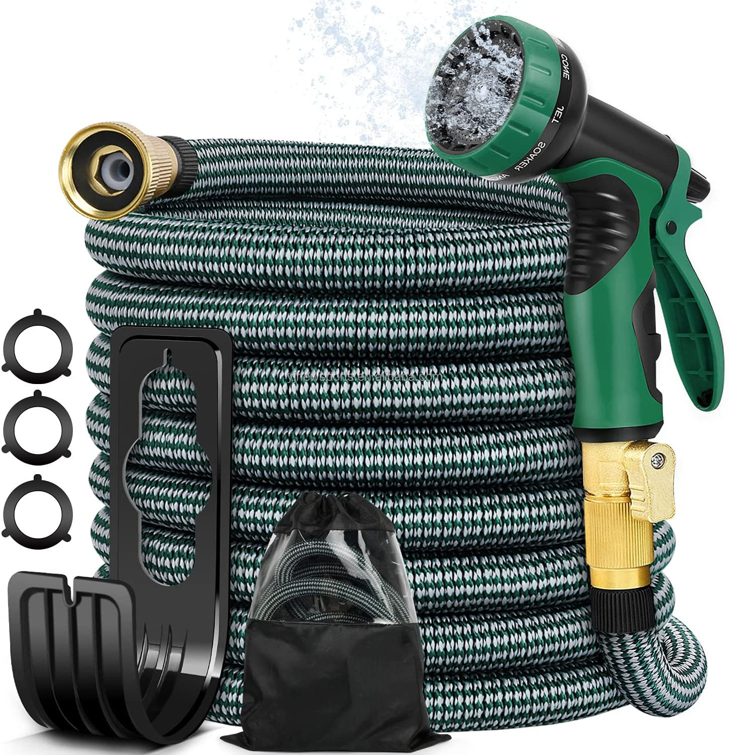 Sturdy, Expandable, and Corrosion-Resistant Backyard Hose Out there in 25, 50, 75, and 100 Ft for Watering Your Backyard