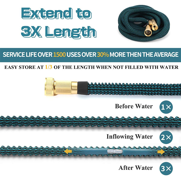 Sturdy, Expandable, and Corrosion-Resistant Backyard Hose Out there in 25, 50, 75, and 100 Ft for Watering Your Backyard