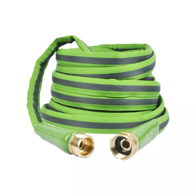 VERTAK Excessive-Strain 100-200 PSI Versatile Backyard Hose with Fiber Jacket and Male/Feminine Connectors